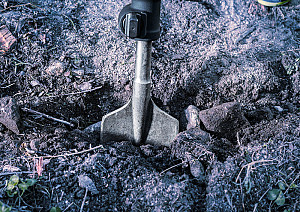 Zaobljeno široko dleto PRO HEX 30-4C, 135 x 400 mm