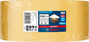 Zvitek brusnega papirja za ročno brušenje EXPERT C470, 115 mm x 50 m, G 60
