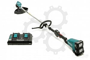 Slika izdelka: Akumulatorska kosa MAKITA DUR368LPT2 + GRATIS Li-ion akumulator LXT 18V 5.0 Ah