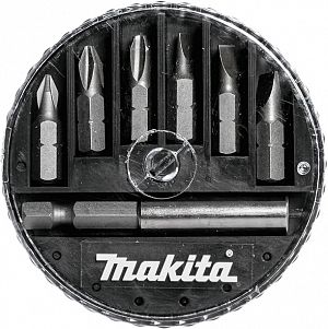 Slika izdelka: 7 - delni set 25mm vijačnih nastavkov (PH,SL) + adapter