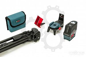Slika izdelka: Križni laserski merilnik BOSCH GCL 2-50 C + RM 2 + BT 150