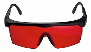Slika izdelka: Očala za opazovanje laserskega žarka BOSCH (rdeče barve)
