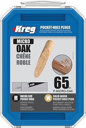 Slika izdelka: KREG® Lesni moznik, MICRO (hrast), 65 kos