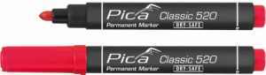Slika izdelka: Pica Classic Permanent Marker RDEČA (1-4 mm)