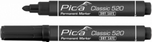 Slika izdelka: Pica Classic Permanent Marker ČRNA (1-4 mm)