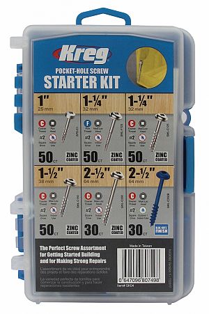 Slika izdelka: KREG® Starter Kit vijaki set 260 kos