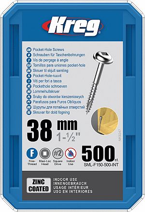 Slika izdelka: KREG® Galvanizirani vijaki - 38 mm / 1.5" (500 kos)
