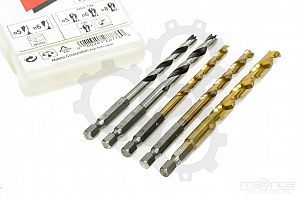 Slika izdelka: 5 - delni set za vrtanje 1/4" vpetje MAKITA 
