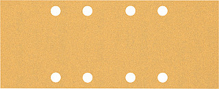 10-delni komplet brusnih papirjev z 8 luknjami EXPERT C470 za vibracijske brusilnike, 93 x 230 mm, G 100