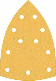 10-delni komplet brusnih papirjev EXPERT C470 z 11 luknjami za večnamenske brusilnike, 102 x 62 mm, 93 mm, G 120
