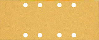 10-delni komplet brusnih papirjev z 8 luknjami EXPERT C470 za vibracijske brusilnike, 93 x 230 mm, G 80