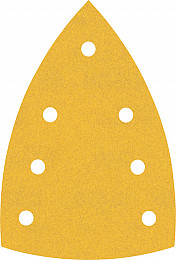 10-delni komplet brusnih papirjev s 7 luknjami EXPERT C470 za večnamenske brusilnike, 100 x 150 mm, G 240