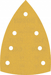10-delni komplet brusnih papirjev s 7 luknjami EXPERT C470 za večnamenske brusilnike, 100 x 150 mm, G 320