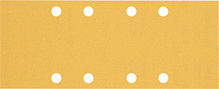 10-delni komplet brusnih papirjev z 8 luknjami EXPERT C470 za vibracijske brusilnike, 93 x 230 mm, G 120