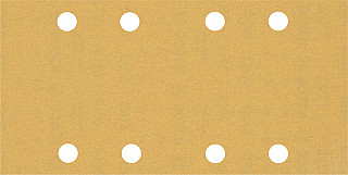 10-delni komplet brusnih papirjev z 8 luknjami EXPERT C470 za vibracijske brusilnike, 93 x 186 mm, G 180