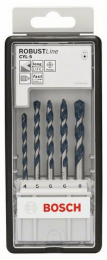 Bosch 5-delni komplet svedrov za beton Robust Line CYL-5