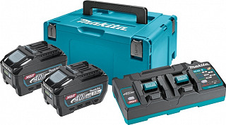 Set akumulatorjev MAKITA XGT (2 x 40V/5,0Ah + DC40RB) - PROMOCIJA »FEEL THE ENERGY«
