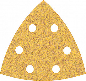 5-delni komplet brusnih papirjev EXPERT C470 za deltaste brusilnike, 93 mm, G 60