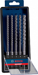 5-delni komplet udarnih svedrov EXPERT SDS plus-7X, 6/6/8/8/10 mm