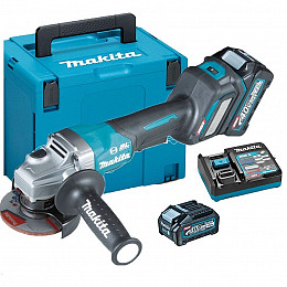 Akumulatorski kotni brusilnik 40V XGT MAKITA GA023GD201 + FEEL THE ENERGY GRATIS BL4040F Akumulator*