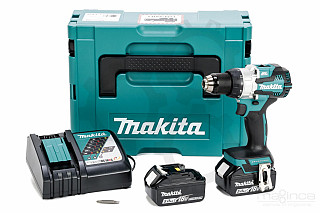 Akumulatorski vibracijski vrtalnik vijačnik 18V LXT MAKITA DHP489RTJ