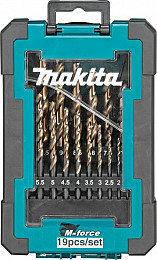 19 - delni set: svedri za kovino M-force MAKITA