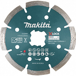MAKITA diamantna rezalna plošča THIN X-lock