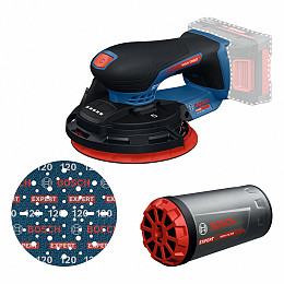 Akumulatorski ekscentrični brusilnik EXPERT EXEX18V-150-5