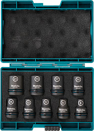 9 - delni set natičnih ključev MAKITA Impact Black