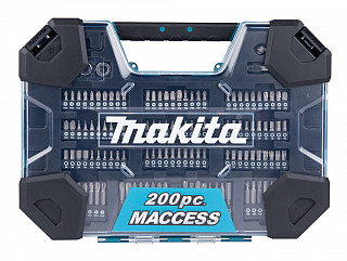 MACCESS 200 delni set za vrtanje in vijačenje MAKITA