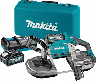 Akumulatorska tračna žaga 40V XGT MAKITA PB002GM201 + FEEL THE ENERGY GRATIS BL4040F Akumulator*