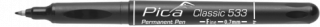 Pica Classic Permanentni marker ČRNA