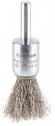 Čopičasta ščetka PRO Stainless Steel clean, ravno vpenjalno steblo, 15 x 0,2 mm