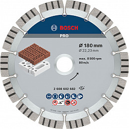 Diamantna plošča PRO Abrasive, 180 x 22,23 mm