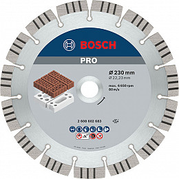 Diamantna plošča PRO Abrasive, 230 x 22,23 mm