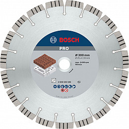Diamantna plošča PRO Abrasive, 300 x 20/25,4 mm