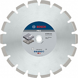 Diamantna plošča PRO Asphalt, 350 x 20/25,4 mm
