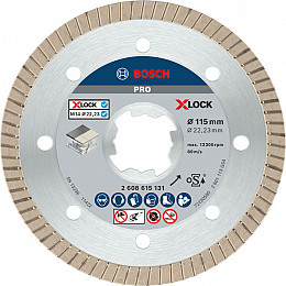 Diamantna plošča PRO Ceramic X-Lock, 115 x 22,23 mm, 22,23 mm