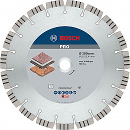 Diamantna plošča PRO Stone, 300 x 20/25,4 mm