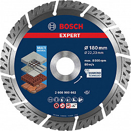 Diamantna rezalna plošča EXPERT MultiMaterial, 180 x 22,23 x 2,4 x 12 mm