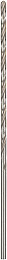Dolgi sveder PRO Metal HSS-G, 3 x 66 x 100 mm, 5 kosov