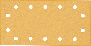EXPERT C470 brusni papir s 14 luknjami za ekscentrične brusilnike, 115 x 230 mm, G 120, 10 kosov