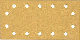 EXPERT C470 brusni papir s 14 luknjami za ekscentrične brusilnike, 115 x 230 mm, G 180, 10 kosov