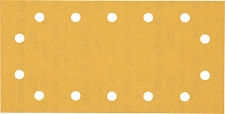 EXPERT C470 brusni papir s 14 luknjami za ekscentrične brusilnike, 115 x 230 mm, G 240, 10 kosov