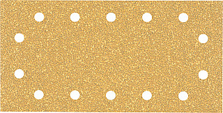 EXPERT C470 brusni papir s 14 luknjami za ekscentrične brusilnike, 115 x 230 mm, G 40, 50 kosov