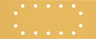 EXPERT C470 brusni papir s 14 luknjami za ekscentrične brusilnike, 115 x 280 mm, G 80, 10 kosov