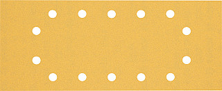 EXPERT C470 brusni papir s 14 luknjami za ekscentrične brusilnike, 115 x 280 mm, G 120, 10 kosov