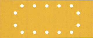 EXPERT C470 brusni papir s 14 luknjami za ekscentrične brusilnike, 115 x 280 mm, G 240, 10 kosov