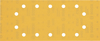 EXPERT C470 brusni papir s 14 luknjami za ekscentrične brusilnike, 115 x 280 mm, G 400, 10 kosov