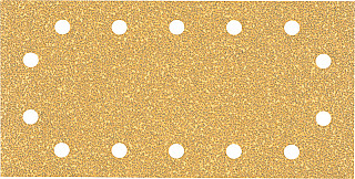 EXPERT C470 brusni papir s 14 luknjami za ekscentrične brusilnike, 115 x 230 mm, G 40, 10 kosov
